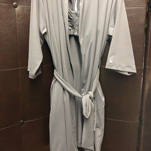 Robe with built in bra Clearance